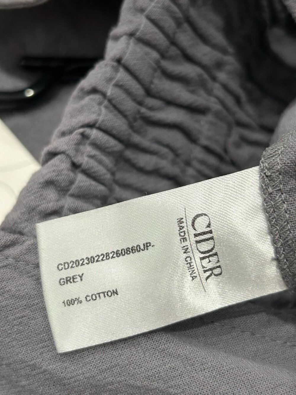Cider Large Gray Sleeveless Elastic Waist Jumpsuit Pockets Clean Girl NWT - Picture 9 of 13